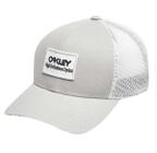 Boné Oakley B1B HDO Trucker Unissex - Cinza e Branco