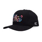 Boné other culture tie dye snapback - black un