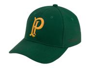 Boné Palmeiras Supercap Aba Curva Stretch Ajustável Dourado