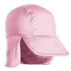 Boné Praia Infantil Proteção UV Rosa Claro Tip Top