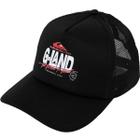 Boné Quiksilver G-Land Pro Trucker Preto