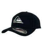 Boné Quiksilver Hologram 3D Logo Preto