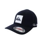 Boné Quiksilver Square Navy Logo Bordado Juvenil P Q911A0264