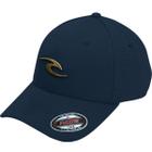 Boné Rip Curl Wave Icon Metal Logo Flexfit Navy Gold