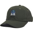 Boné RVCA Aba Curva Earth Corp Snapback SM24 Verde Militar