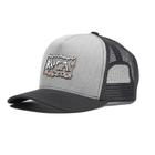 Boné RVCA Aba Curva Sharp Slipt Trucker WT24 Cinza Mescla