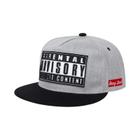 Boné Snapback Ajustável de Algodão - Estilo Hip Hop para Verão