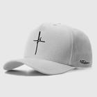 Boné Snapback Oficial FÉ Branco