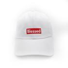 Boné Strapback Baseball Branco Blessed Original Côrte