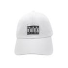 Boné Strapback Baseball Branco Parental Advisory Côrte