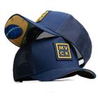 Boné Trucker Brasil Azul Mvck