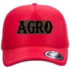 Boné Trucker Com Telinha e Ajuste Snapback Agro