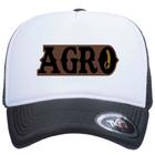 Boné Trucker Com Telinha e Ajuste Snapback Agro