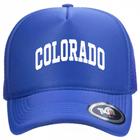 Boné Trucker Com Telinha e Ajuste Snapback Colorado USA