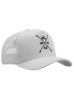 Boné Trucker Texas Branco Mvck