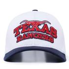 Boné Trucker TR Texas Rangers Branco com Vermelho