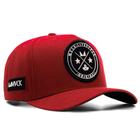 Boné Trucker Vermelho Brasão MVCK