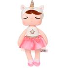 Boneca angela zoo unicornio 33 cm - metoo