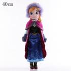 Boneca Anna Frozen Disney Brinquedo Pelúcia 40 Cm