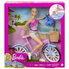 Boneca Articulada Barbie Ciclista Passeio De Bicicleta - Mattel 194735005192