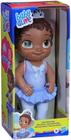 Boneca Baby Alive Bebê Doce Bailarina Negra Roupa Lilás - hasbro