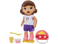 Boneca Baby Alive Patinadora Morena - com Acessórios Hasbro