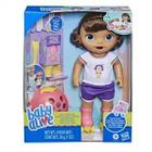 Boneca Baby Alive Roller Skate Bebê Patinadora Morena Hasbro