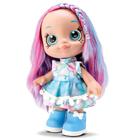 Boneca Baby do Olhão Cabelo Colorido Rosa e Azul na Caixa + Acessórios Bambola