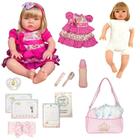 Boneca Baby Reborn Presente Linda E Barata+Enxoval 16 Itens - Cegonha Reborn Dolls