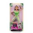 Boneca Barbie Articulada Feita Para Mexer - Morena MATTEL