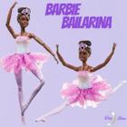 Boneca Barbie Bailarina Luzes Brilhantes Mattel Original