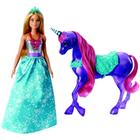 Boneca Barbie - Barbie Dreamtopia - Barbie e Unimaterial sintético - Mattel