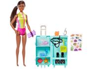 Boneca Barbie Bióloga Marinha com Acessórios