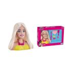 Boneca Barbie Busto 6 Acessórios Para Personalizar - Pupee