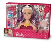 Boneca Barbie Busto Maquiagem Brinquedo 1265 Original Mattel rosa com acessórios - Pupee Brinquedos
