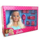 Boneca Barbie Busto Original - Pupee - 21 Peças