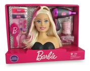 Boneca Barbie Busto Salão P/ Penteados Com Acessórios + Secador Original Mattel - Pupee