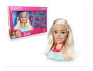 Boneca Barbie Busto Styling Hair C/ Acessórios Pupee