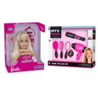 Boneca Barbie Busto Styling Head 12 Frases + Salão de Beleza
