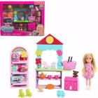 Boneca Barbie Chelsea Loja De Brinquedos 3+ Hny59 Mattel