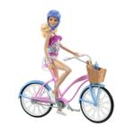 Boneca Barbie Ciclista Com Bicicleta - Mattel Hby28