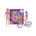 Boneca Barbie com Bicicleta Articulada Mattel