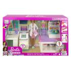 Boneca Barbie Com Cenário Clinica Médica - Mattel