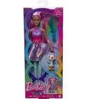 Boneca Barbie com Vestido de Conto de Fadas um Toque de Mágica Mattel
