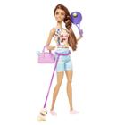 Boneca Barbie Extra Roupa Flores c/ Pet 3+ HDJ45 Mattel - Boneca Barbie -  Magazine Luiza