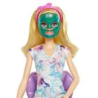 Boneca Barbie Dia De Spa Máscara Brilhante - Mattel HCM82