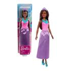 Boneca Barbie Dreamtopia Princesa Morena Saia Roxa - Mattel