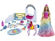 Boneca Barbie Dreamtopia Unicórnio Arco-íris - com Acessórios Mattel