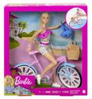 Boneca Barbie e Bicicleta - Mattel