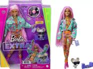 Boneca Barbie Extra com Animal de Estimação Conjunto de Flores - Mattel  HDJ45 - Xickos Brinquedos